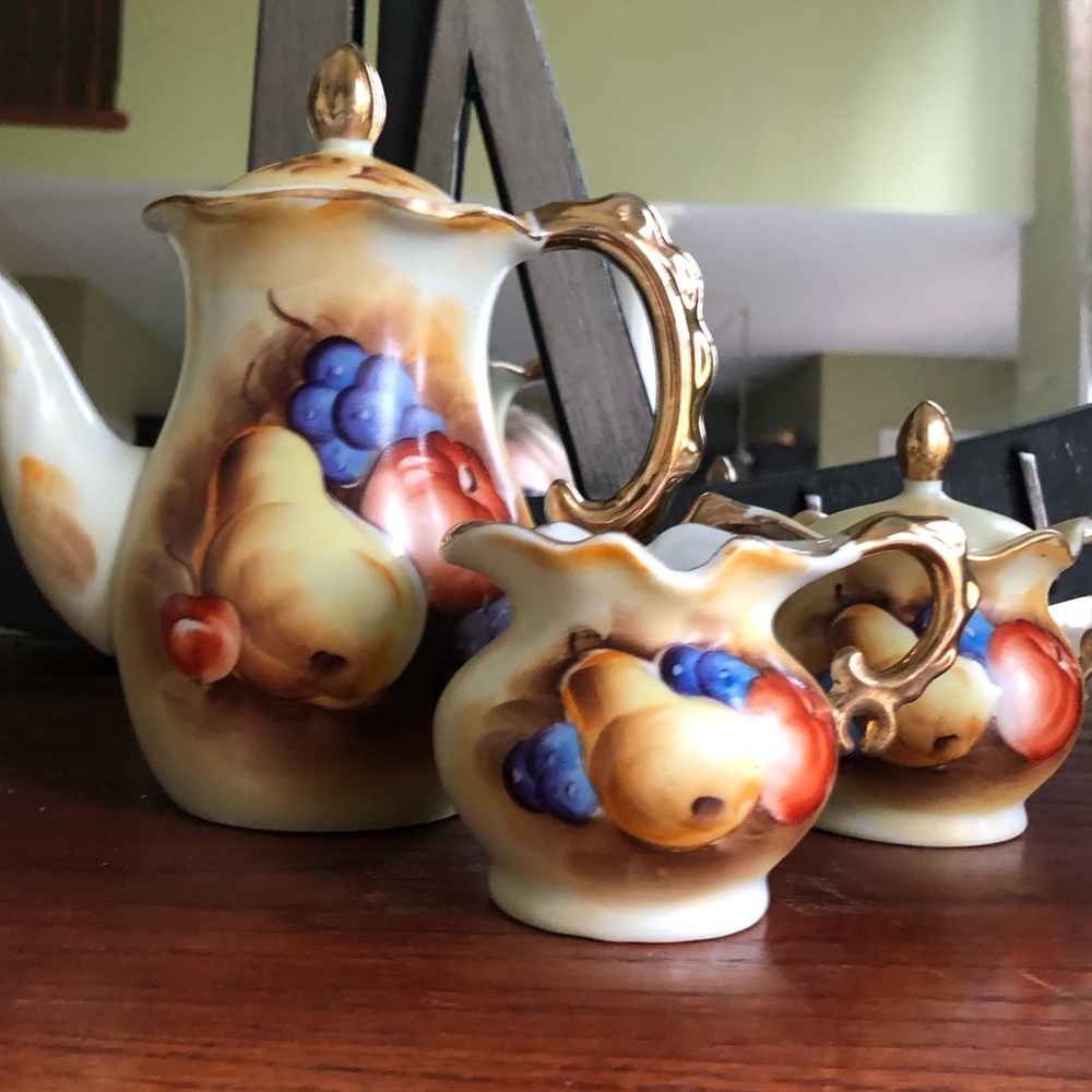 Vintage Japanese Tea Set